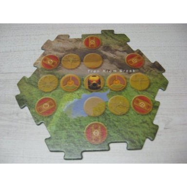 bionicle quest for makuta: adventure game - play board piece 17