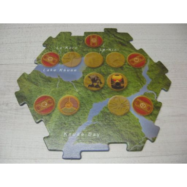 bionicle quest for makuta: adventure game - play board piece 19