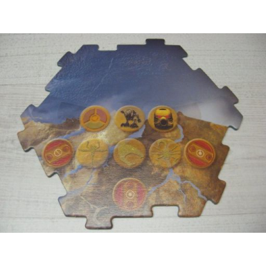 bionicle quest for makuta: adventure game - play board piece 20