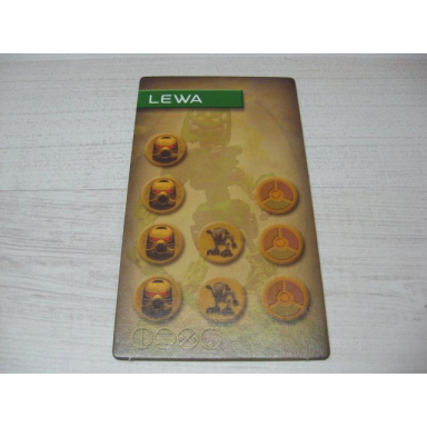 bionicle quest for makuta: adventure game - card lewa