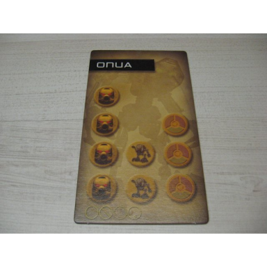 bionicle quest for makuta: adventure game - card onua