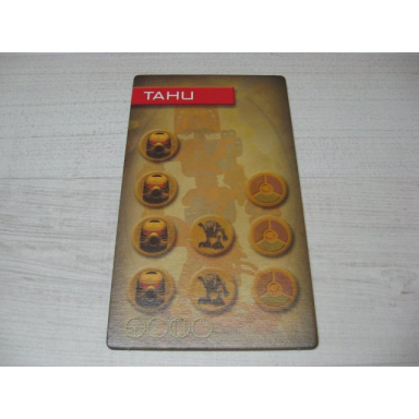 bionicle quest for makuta: adventure game - card tahu