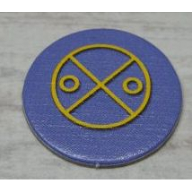 bionicle quest for makuta: adventure game - token key token 6