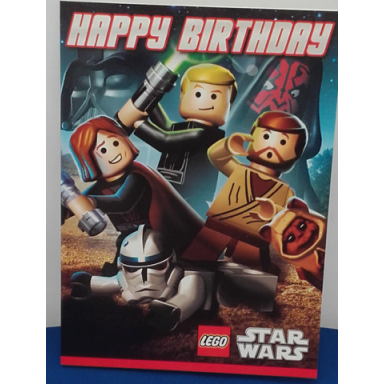 birthday card - star wars