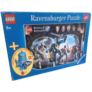 ravensburger knights kingdom ii jayko puzzle includes minifigure
