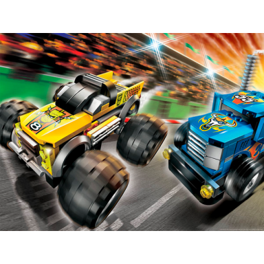 ravensburger racers puzzle 100 pc