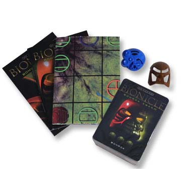 bionicle bohrok swarm: trading card game - blue pack