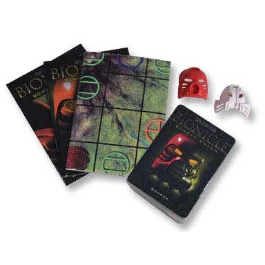 bionicle bohrok swarm: trading card game - red pack