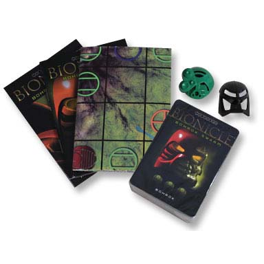 bionicle bohrok swarm: trading card game - green pack