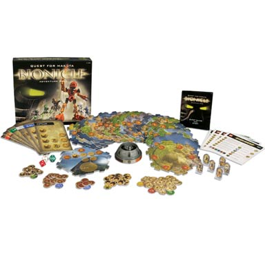 bionicle quest for makuta: adventure game regular box version