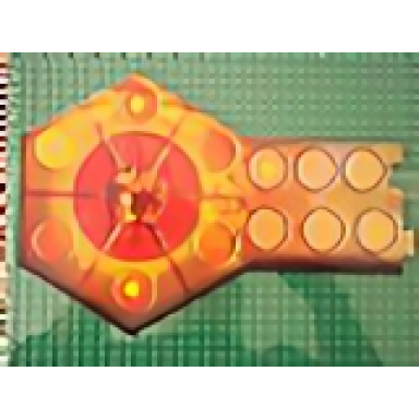 bionicle mask of light: the board game - board piece fire