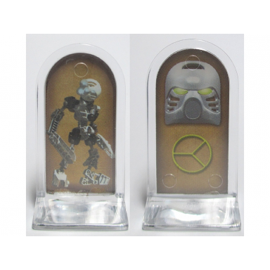 bionicle mask of light: the board game - play pawn toa mask white