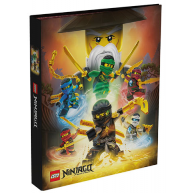 binder ninjago master wu 2-ring binder