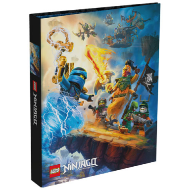 binder ninjago lightning battle 4-ring binder