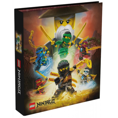 binder ninjago master wu 2-ring binder