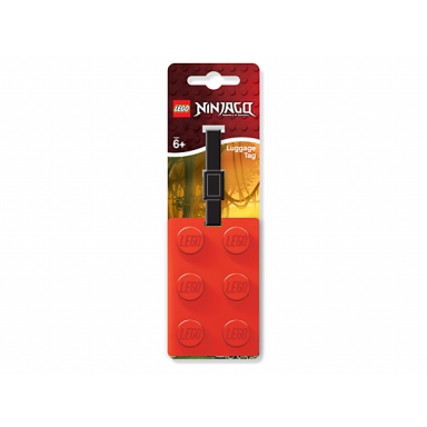 bag luggage tag lego plate 2 x 3 ninjago
