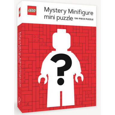 mystery minifigure mini puzzle red edition
