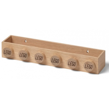 book rack 6 studs wooden light oak