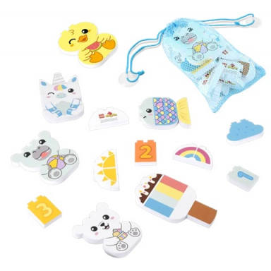 bath toys duplo characters set of 12