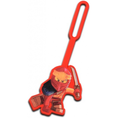 bag luggage tag silicone ninjago core kai