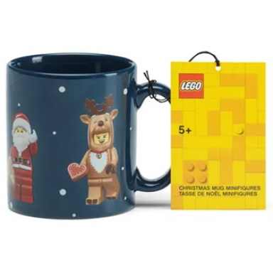 cup mug ceramic christmas minifigures