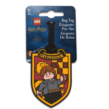 bag luggage tag silicone gryffindor ron weasley