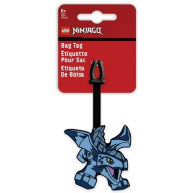 bag luggage tag silicone ninjago dragons rising riyu