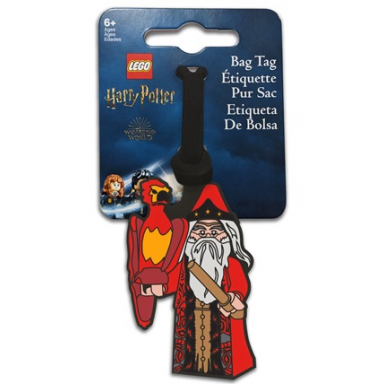 bag luggage tag silicone albus dumbledore