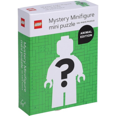 mystery minifigure mini puzzle green animal edition