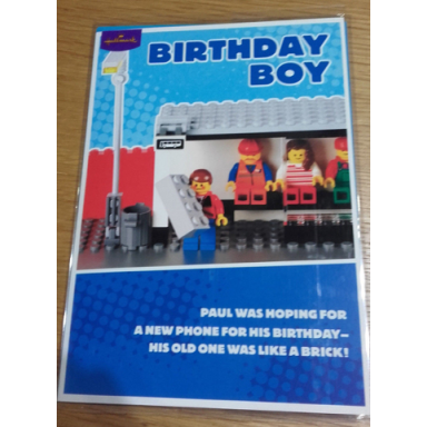 birthday card - train