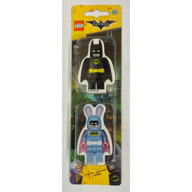 eraser set of 2 - the lego batman movie - batman bunny batman