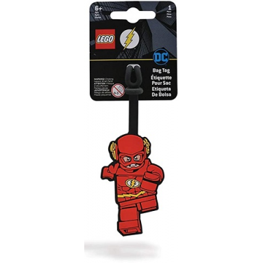 bag luggage tag silicone dc super heroes - the flash