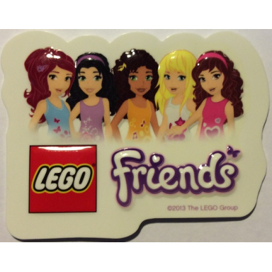 sticker sheet for gear 6031636 - friends 3d