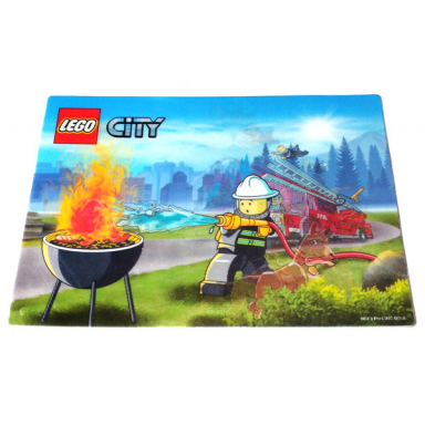 sticker sheet for gear 6031645 - city fireman lenticular