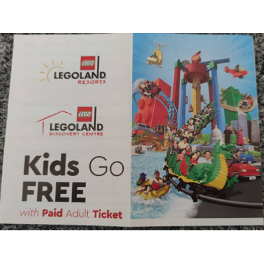 flyer 2020 legoland kids go free
