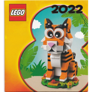 envelope cardboard 2022 year of the tiger - set 40491