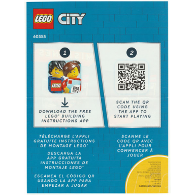 flyer 2022 set 60355 insert - building app link and instructions - north american version