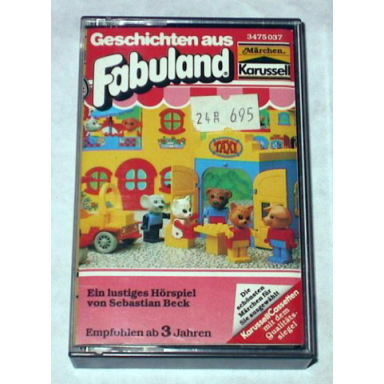 audio tape - geschichten aus fabuland german