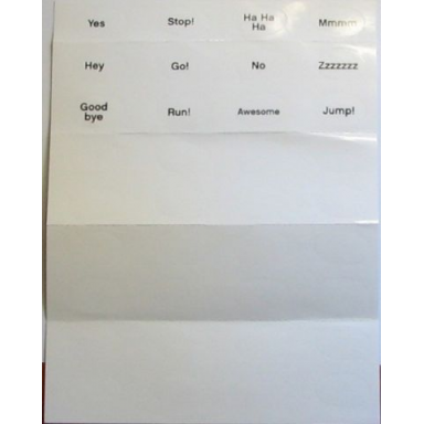 sticker sheet for gear 81087