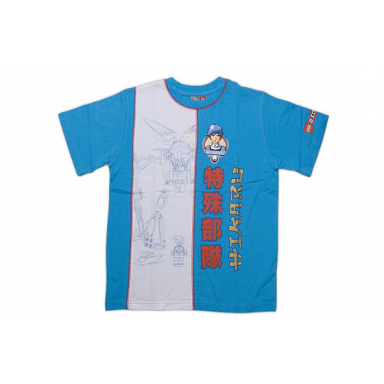 t-shirt exo-force turquoise childrens