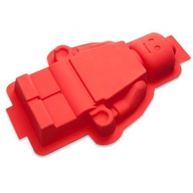 cake mold minifigure red