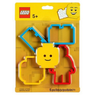 cookie cutters bricks head and minifigure blister pack