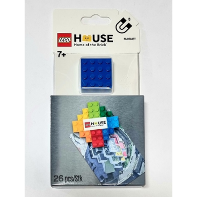 magnet flat lego house