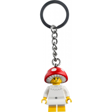 mushroom sprite key chain