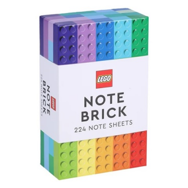 memo pad box - note brick 224 sheets multicolor