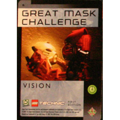 bionicle great mask challenge game card 6