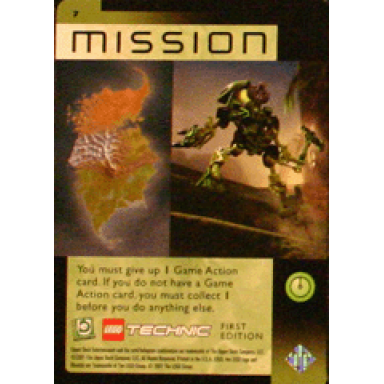 bionicle great mask challenge game card 7