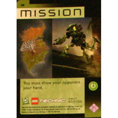 bionicle great mask challenge game card 18