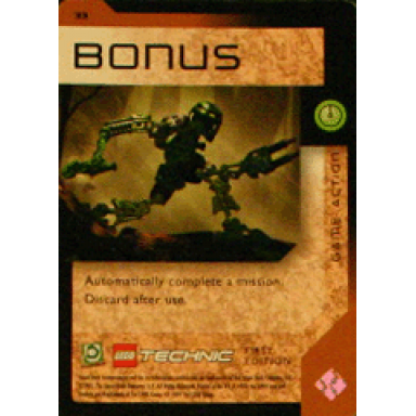 bionicle great mask challenge game card 33