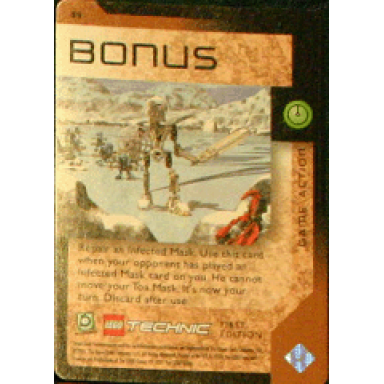 bionicle great mask challenge game card 35